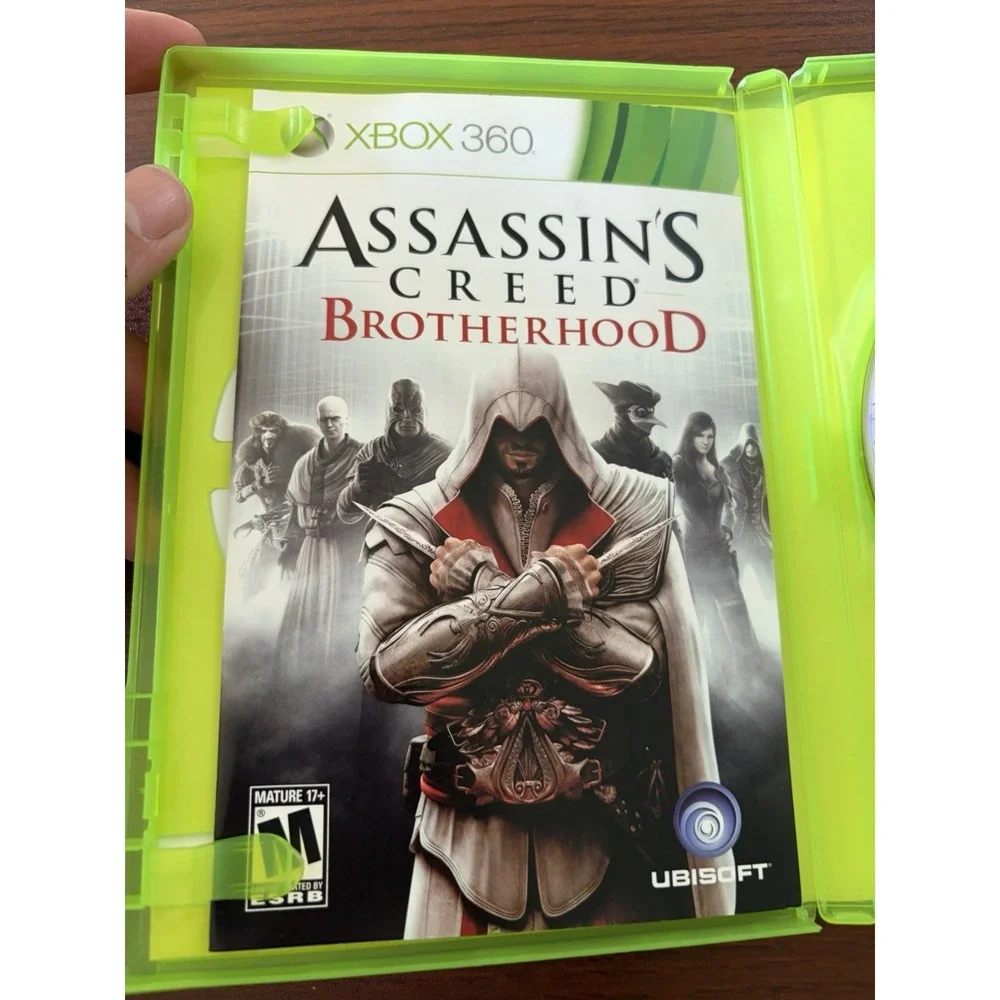 Assassin's Creed: Brotherhood (Microsoft Xbox 360, 2010) Video Game CIB‎